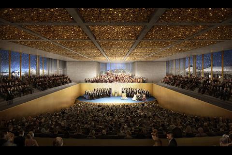 David Chipperfield Architects - Stockholm Nobel Centre - Nobel Prize ceremony